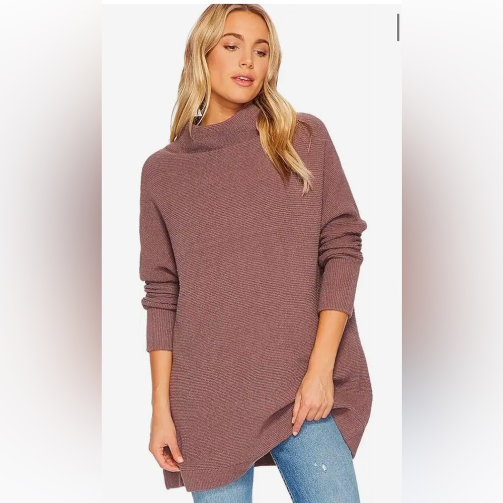 NWT Free People Ottoman Slouchy Tunic Sweater